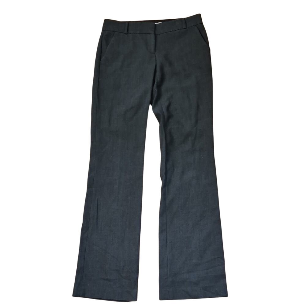 LOFT Marisa Boot Cut  SIze 0 Tall Women's Gray Pants Slacks Trousers Size